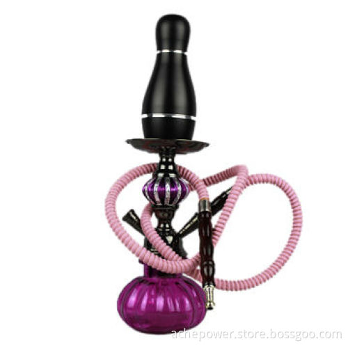 Bowling shape Arab E Hookah glass hookah E cigarette Shisha